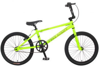 2021 Free Agent Eluder bicycle in Neon Green