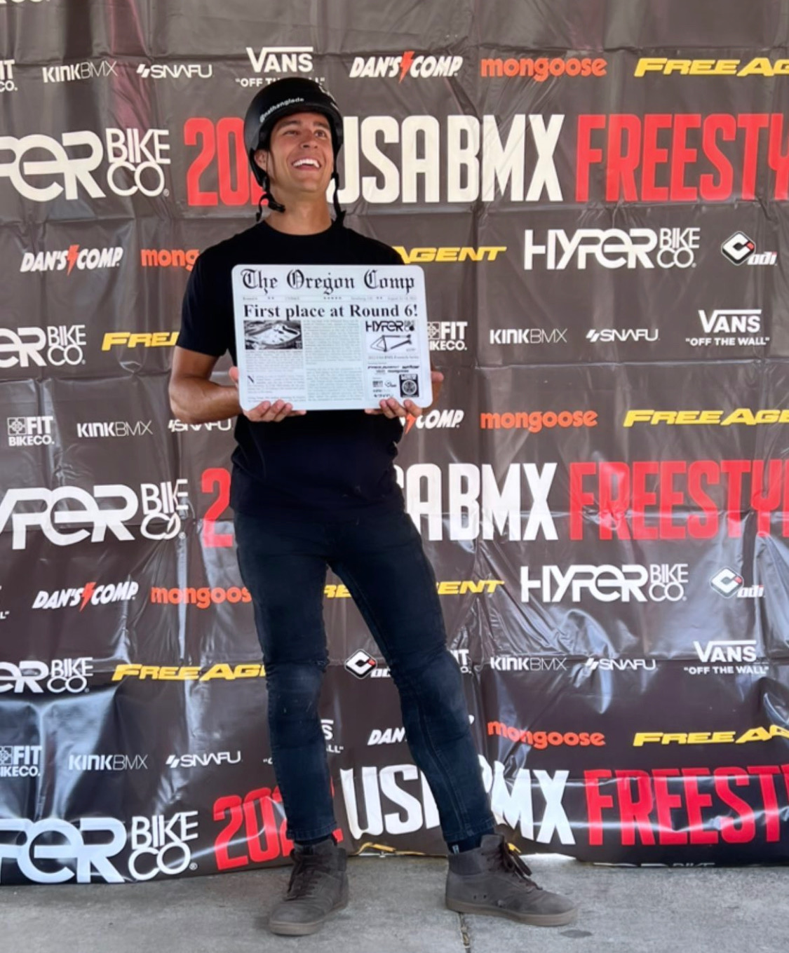 Nathan Glade takes 1stP lace at Free Agent USA BMX Freestyle Tour in Oregon