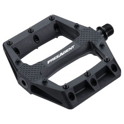 Free Agent Double Agent pedals in black