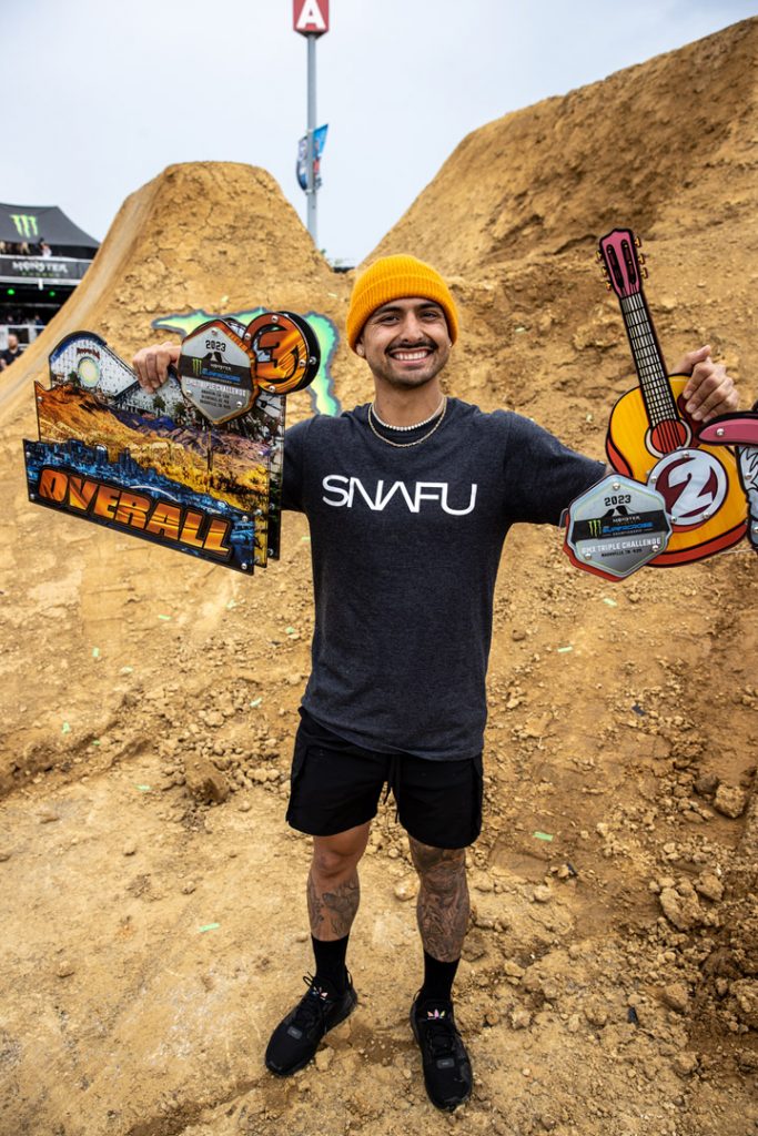 Free Agent rider Daniel Sandoval placed second at the final stop of the Monster BMX Triple Challenge in Nashville Tennessee.